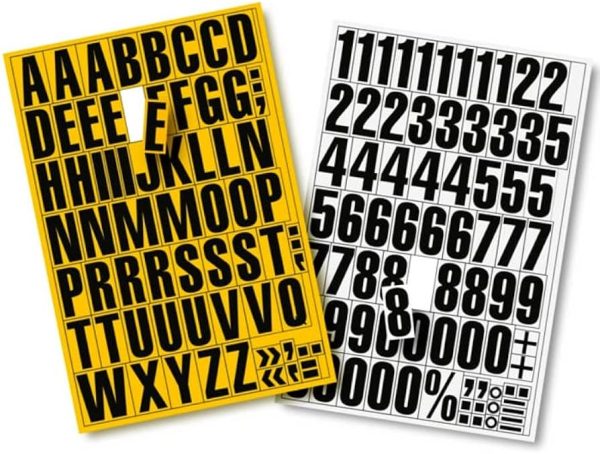 Flexible Magnetic Letters, Numbers & Shapes