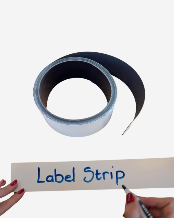 Magnetic PVC Label Strip